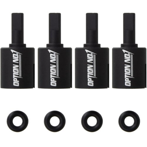 HobbyMarking RC Car Aluminum Gear Box Joint Cup Set for Tamiya TT-01 / TT-01E / TT-02 / TT-02B Chassis 1/10 Drift Car Upgrade Parts #54477