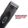 Barbasol Hair Clipper & Beard Trimmer for Men, Built in Adjustable Combs with 8 Position Guides, Rechargeable with USB Charging Cord Included