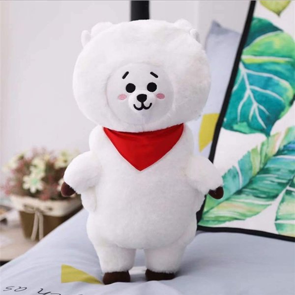 Lerion Pillow Doll Plush Small Plush Puppets Toy Character Plush Standing Figure Décor for Adult Kids
