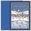 Masterpiece Studios Holiday Collection 18-Count Boxed Christmas Cards With Envelopes, 7.8" x 5.6", Holiday Village (938600)