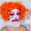 Elegant Lashes QUEENIE | Halloween Pride Rainbow colorful parade false eyelashes (Black)