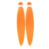 CANELIA Pre stretched Braiding Hair 26 Inch Neon Orange Braiding Hair Extensions Yaki Braids Hair Hot Water Setting Synthetic Braiding Hair Pre stretched Crochet Hair(26 Inch,2 Packs,Orange#)
