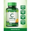 Vitamin C with Rose Hips 1000 mg | 110 Caplets Vegetarian, Non-GMO, Gluten Free | By Nature's Truth