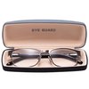 EYEGUARD Readers Metal Deluxe Rectangular Reading Glasses for Men 2.25