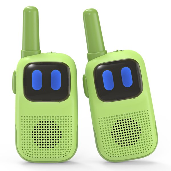AIKTUPSY Gifts for 3-7 Year Old Boy,2 Pack Walkie-Talkies for Kids 1000FT Range 2 Channels 2 Way Radio Girl Toys Age 6-8 Years Old for Outside Adventures,Camping, Hiking