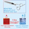 Moontay 6.0" Hair Thinning Shears, Professional Barber Styling Hairdressing Blending Scissors, Traceless Teeth (30 Traceless Teeth)