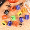 CCINEE 36pcs Halloween Coil Springs，Assorted Magic Halloween Spring Toys Party Favors with Halloween Theme Pattern for Kids Treat or Trick Bag Gift