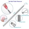 Pingispower Cuticle Trimmer with Cuticle Pusher Set, 9PCS Professional Cuticle Remover Cuticle Nippers＆Cuticle Cutter, Premium Stainless Steel Durable Manicure Tools Kit for Toenails and Fingernails