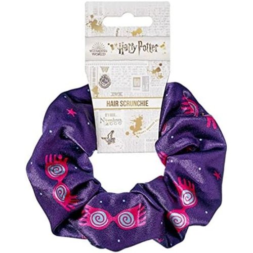 The Carat Shop Official Harry Potter Luna Lovegood Navy & Pink Hair Scrunchie