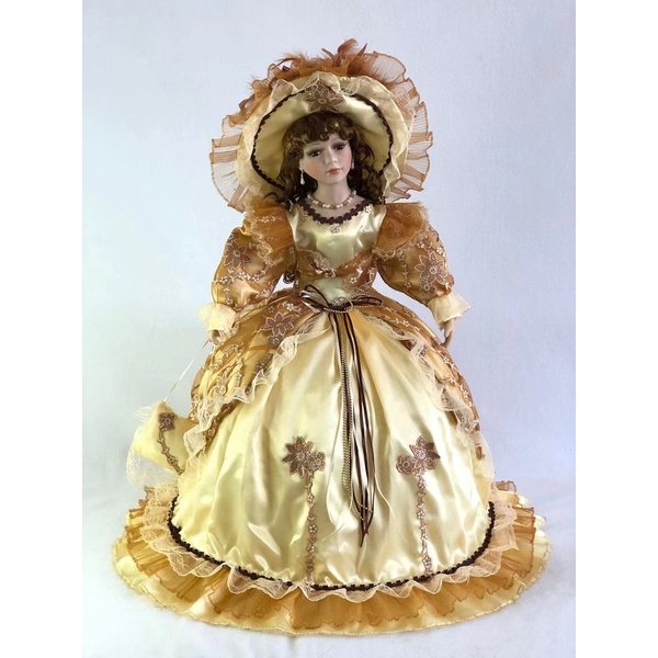 Jmisa 26 inch Umbrella Porcelain Dolls Victoria Style,2657D