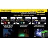 Nitecore HC90 900 Lumen CREE XM-L2 T6 LED USB rechargeable headlamp with Genuine NL189 18650 3400mAh Li-ion rechargeable battery, Two EdisonBright CR123A Lithium Batteries
