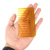 Mini Wide Tooth Comb, Small Travel Detangling Comb Pocket Curly Hair Comb Portable Styling Comb Shower Wet Comb for Women, Beard Comb for Men, No Handle Desigh (1 Pack）