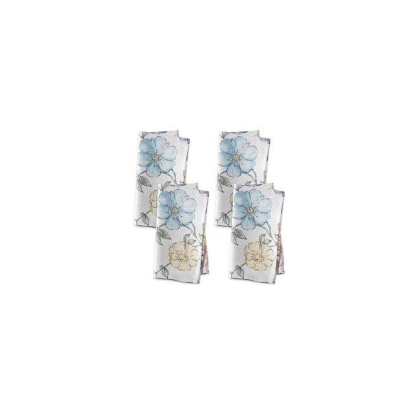 Celebrate Easter Together Floral Print Napkins - Set of 4