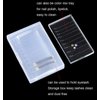 Eyelash Extension Crystal Pallet Lash Holder Tray Bigger Size with Storage Case 4.3x2.4 Inch,7-15 mm