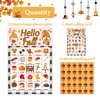 JUESMOS Fall Game Gnome Bingo Game Cards 24 Players Fall Bingo Game for Adults Autumn Harvest Fall Festival Party Games for School Classroom Family Activities Thanksgiving Party Favors Supplies