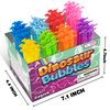 64 Pack Bubble Wand 8 Style with Gift Box, Mini Bubbles Party Favor Stick Set for Kid Girl Boy, Dinosaur Toy Bulk Supplies for Birthday Prizes Box Filler, Goodie Bag Stuffers, Wedding Bath Time Toys