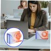 Mini Tape Dispenser Gradient Color Portable Tape Holder for Office and Home and Sticker Accessory Lightweight and Reusable Design