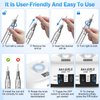Electric Nail Drill Professional Machine,NAILGIRLS Electric Nail File E-File Nail Drill Kit for Gel Acrylic Nails,Portable 35000RPM Manicure Pedicure Polishing Shape Tools for Home Salon Use