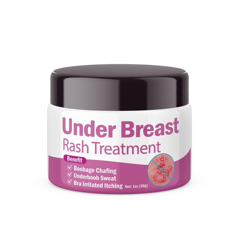 Under Breast Rash Treatment for Underboob Sweat Heat Rash, Boobage ...