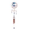 StealStreet Wind Chime Copper & Gem Dolphin Garden Decoration Hanging Collection