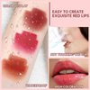 HOSAILY 3 Colors Lipstick Set, Hydrating Tinted Lip Balm with Natural Formula, Fruity Moisturizing Pigmented Matte Lipstick, Long Lasting Waterproof Non-Stick Cup Lip Stain Vivid Lip Makeup, 01+04+05
