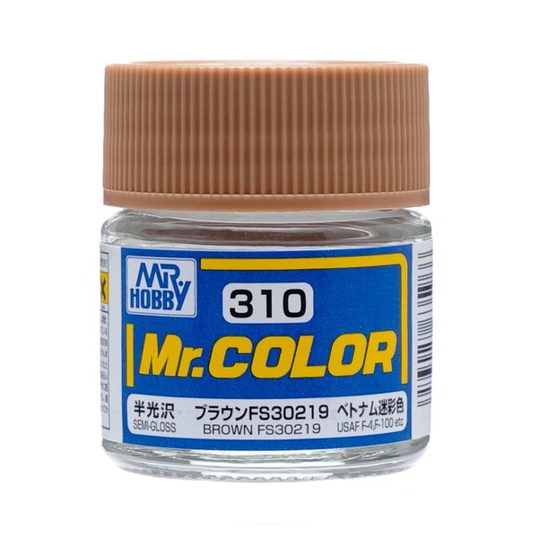 GSI Creos C310 Semi Gloss Brown FS30219 10ml, GSI Mr. Color