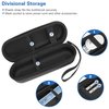 ProCase Travel Case for Oral-B/Oral-B Pro Smartseries/IO Serie Sonicare Protective Clean Electric Toothbrush, Hard EVA Case Cover Storage Bag Holder with Mesh Pocket for Accessories -Black