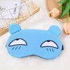 4 Packs Cute Sleeping Eye Masks, Soft Fluffy Sleeping Eye Masks Resting Eye Masks Travel Sleeping Eye Masks Kids Boys Girls Ladies Men Universal Daydream Sleeping Masks Cartoon Eye Masks