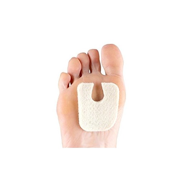 Dr. Jills Wide Felt 1/4 Thickness U-shaped Callus Pads (Pack 10)