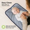 Portable Diaper Changing Pad - Waterproof Foldable Baby Changing Mat - Travel Diaper Change Mat - Lightweight Changing Pads for Baby - Baby Changer - Machine Washable (Planets)
