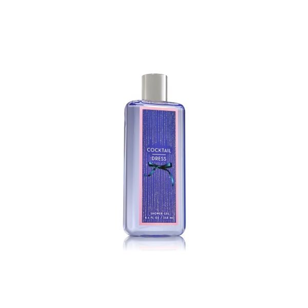 Bath and Body Works Cocktail Dress Shower Gel 8.4 Ounce Tall Rectangle Bottle