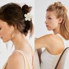 ATODEN Small Flower Hair Clips Claw Clips for Thin Hair 10Pcs Daisy Claw Clips for Hair 1.6'' Matte Tiny Hair Claws Neutral Jaw Clips for Thick Medium Thin Hair Cute Hair Accessories for Women Girls