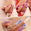 Vishine Color Changing Gel Nail Polish Temperature Change Gel Gel Polish Set Mood Soak Off UV LED Gel Nail Polish for Nail Art DIY Home 5020
