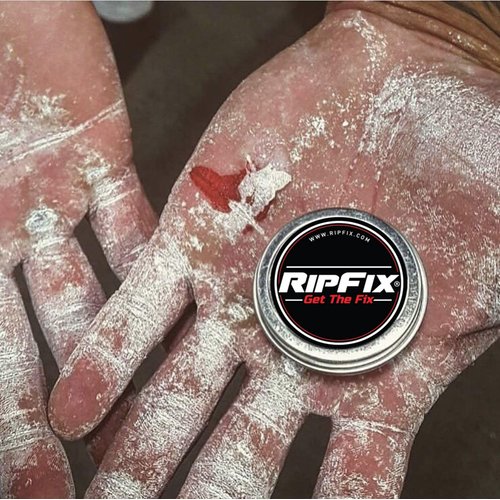 RipFix Hand Repair Cream and Callus Treatment for Cracked or Ripped Hands - 0.3 oz Travel Size Tin - 3 Pack