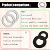 15pcs M14 Oil Pan Drain Plug Gasket Seal Compatible with Kia Fits Most Popular Models 21513-23001