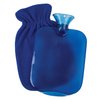 Carex Hot Water Bottle With Cover, Rubber - Heat Therapy and Cold Therapy - For Cramps, Pain Relief, Arthritis, Aches and Pains