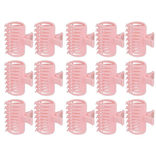 Hot Roller Clips 15pcs Hair Curler Claw Roller Diy Curly Hairstyle Hair Curling Tool For Women Girls [1#]