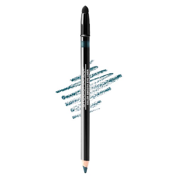 Studiomakeup Color Smooth Eyeliner Pencil – Soft Touch Eye Makeup - Smooth Texture Makeup Pencil Eyeliner - Smoky to Natural Eyeliner - Green Eyeliner Pencil Safe for Sensitive Eyes