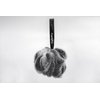 Shower Puff 4 Pack Black Bath Sponge Shower Loofahs Pouf Ball Bamboo Charcoal Fluffy Mesh Puffs Black，2 exfoliating Bath Balls and 2 Soft Bath Balls by FoamyFun.