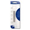 Cross Mini Ballpoint Pen Refill Leather Accessory Pens, Medium Black (8518-4)