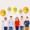 24Pcs Mario Party Latex Balloons, Super Bros Birthday Party Balloons, Super Bros Game Party Balloon Decoration