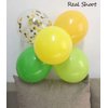 12Inch Assorted Balloons Yellow Green Gold Confetti for Party Decorations Boy Birthday (Green + Confetti gold)