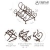 TRIPAR Baldwin 4 Place Plate Holder Kitchen Organizers And Storage