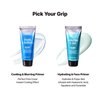 KISS NEW YORK Professional Face Primer Hydrating & Grip, Long-Lasting All-Day Makeup, Skin Moisturizing, Improve Skin Elasticity, Lightweight Facial Gel Cream, Made in Korea
