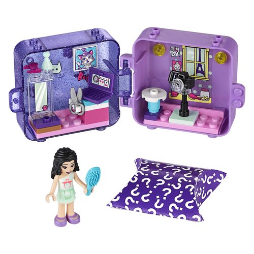 LEGO Friends Emma’s Play Cube 41404 Building Kit, Includes Collectible Mini-Doll for Imaginative Play, New 2020 (36 Pieces)