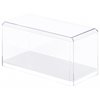 Pioneer Plastics 094CD Clear Plastic Display Case for 1:24 Scale Cars (Mirrored), 9" W x 4.125" D x 4.375" H (Mailer Box)