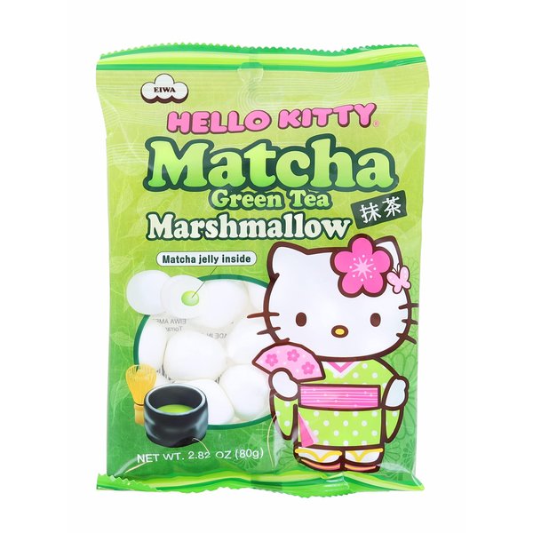 HELLO KITTY MATCHA GREEN TEA MARSHMALLOW 2.8OZ 1BAG
