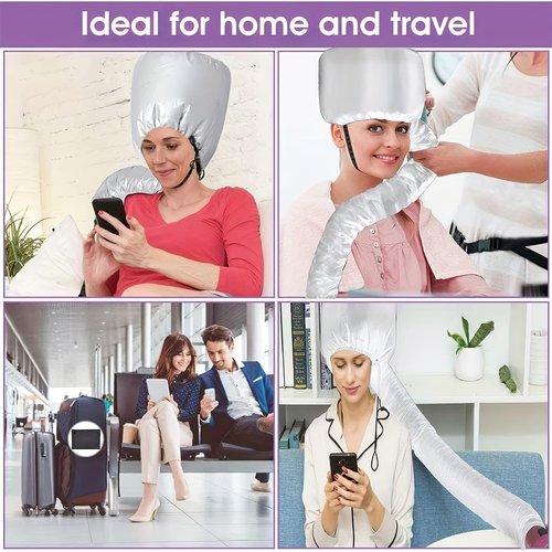 NARFIRE Multifunction Hair Dryer Caps Portable Soft Hair Caps Women Salon Handheld Hair Dryer Hat