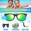 24 Pack Kids Sunglasses Bulk,Kids Sunglasses Party Favor,Neon Sunglasses with UV400 Protection,Boys Girls Age 3-8,Goody Bag Favors,Beach Pool Birthday Graduation Party Supplies,Great Gift for Kids