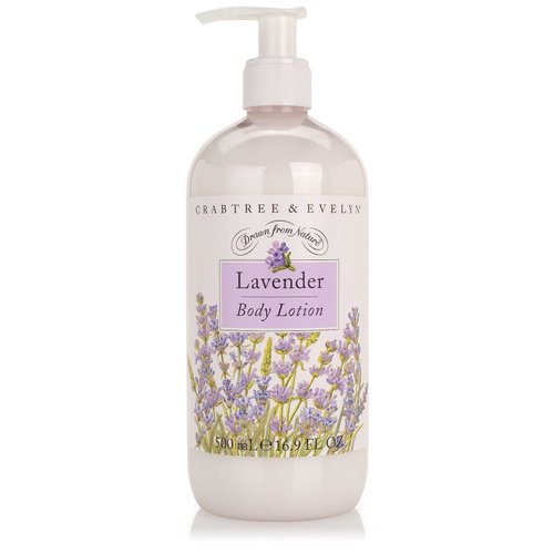 Crabtree & Evelyn Body Lotion, Lavender, 16.9 Fl Oz